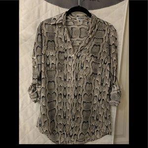 Express button down blouse